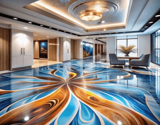 self leveling epoxy