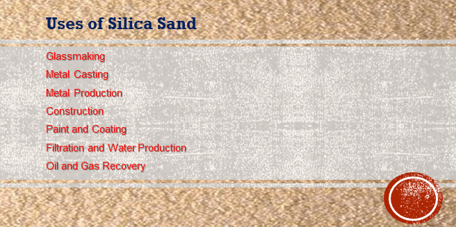 Role of Silica Sand in the Glass Manufacturing Industry