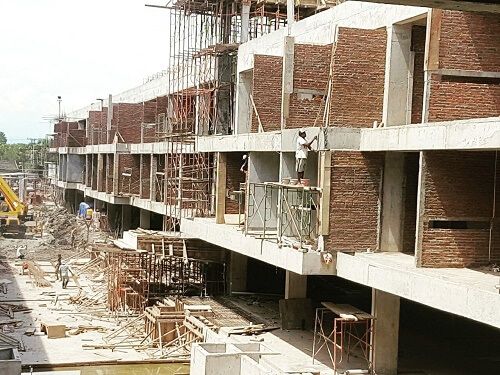 Masonry Walls in underconstruction building